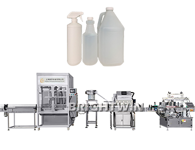 4頭5L洗手液灌裝機(jī)，搓蓋機(jī)配震動(dòng)料盤，多功能貼標(biāo)機(jī)線-復(fù)制-復(fù)制